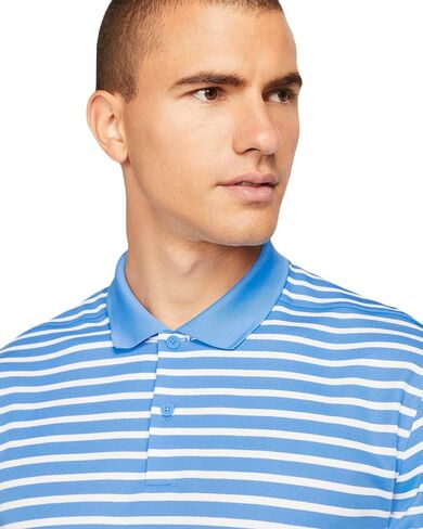 Nike Men's Dri-fit Victory Stripe Polo in Saudi Arabia