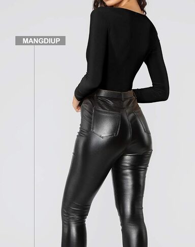 mangdiup نساء v -sup -sleeve bodysuit للنساء - قمم ممتدة ومريحة مريحة in Kuwait