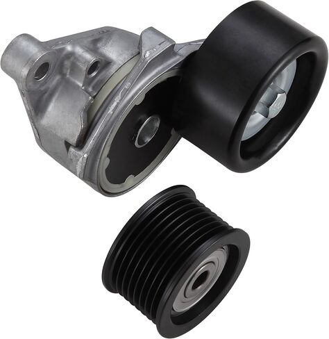 binopoly 90K-39185 (2PCS 39185+36370) Drive Belt Tensioner Kit Without Belt For Lexus GX460 17-18/LX570 08-18 Toyota Land Cruiser 08-18/Sequoia 08-18/Tundra 07-18 OE# D80950K1 in Saudi Arabia