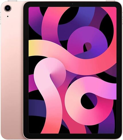 Apple iPad Air (10.9-inch, Wi-Fi + Cellular, 64GB) - Silver (Latest Model, 4th Generation) (Renewed) in Saudi Arabia