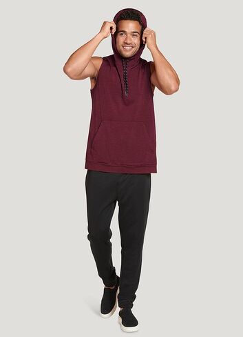 Jockey Men's Sportswear Performance Sleeveless Hoodie in Saudi Arabia