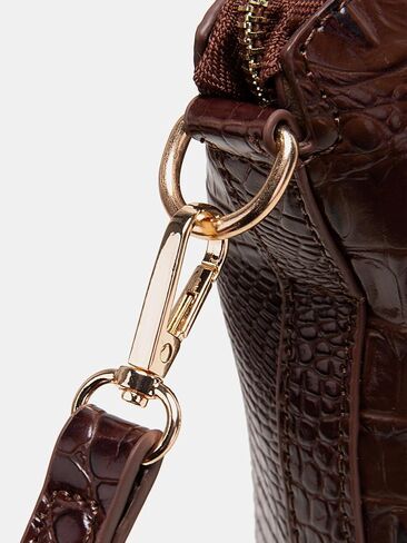 Crocodile Handbag Women Purse Satchel Bag Crossbody Classy Tote Bag Top Handle Vegan Leather Ladies Handbag purses in Saudi Arabia