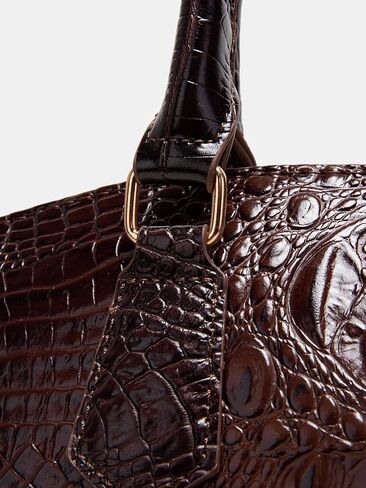 Crocodile Handbag Women Purse Satchel Bag Crossbody Classy Tote Bag Top Handle Vegan Leather Ladies Handbag purses in Saudi Arabia
