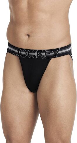 Jockey Men's Underwear Sport Stability Pouch Microfiber Jock Strap in Saudi Arabia