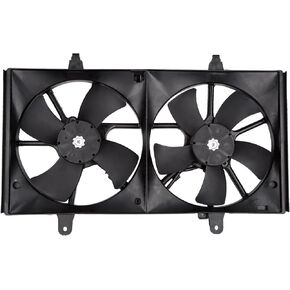 PartsFlow Radiator Cooling Fan Assembly for 2003-2008 Nissan Maxima for 2002-2006 Nissan Altima 620-419