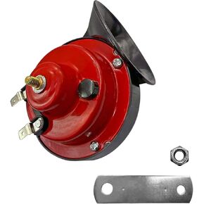 12V Air Electric Snail Horn, 300DB Super Loud Car Horn, Automotive Accessories Waterproof Loud Car Horn,Universal for Cars Pickup Motorcycle Boat Truck Etc