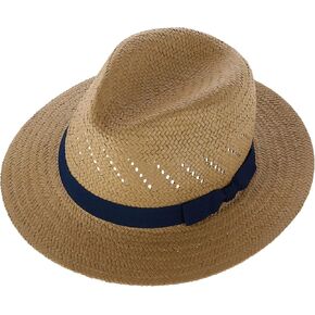 Broner Men's Vented Dress Safari Hat with Grosgrain Band