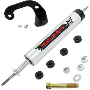 Rough Country V2 Steering Stabilizer for 88-98 Chevy/GMC C1500/K1500-8737170