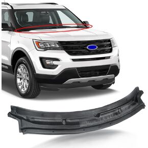Windshield Wiper Cowl Cover Panel Compatible with Ford Explorer 2011-2019 BB5Z78022A68A BB5Z-78022A68-AA Front Wiper Grille Insert (Ford Explorer 11-19)