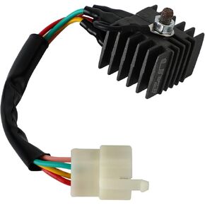 Artudatech Motorcycle Regulator Rectifier, Voltage Regulator Rectifier for Honda CT90 CT 90 K1 K2 K3 K4 K5 K6, for Honda CT90 1976-1979, for Honda XL100 1976 31700-102-701 31700-102-731 31700-303-033