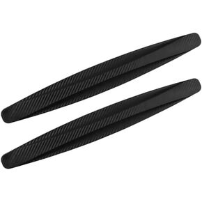 2-Pack AZhause Bumper Guard, Front Rear Anti-Collision PVC Strip for Cars, Pickups and SUVs (Black)