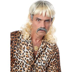 Franco American Novelty Company Tiger Mullet Wig & Moustache