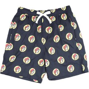 Buc-ee's 2025 Black Logo Swim Shorts Trunks Swimsuit Adult Mens Boys Toddler Infant Baby Swimwear Board Shorts Quick Dry