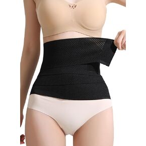 Waist Trainer for Women Lower Belly Fat, Belly Wrap Tummy Control Shapewear Corset Shapewear for Women, Faja Body Shaper