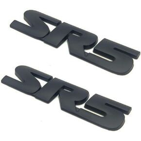 3D SR5 Metal Emblem,2Pack Replacement for 4Runner Accessories Badge Decal Emblem Fender Compatible with 4Runner Tacoma Tundra Highlander Car Trunk Sticker Kit (Not Overlay)