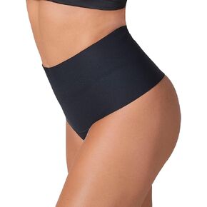 Leonisa High Tech High Waisted Sculpting Thong Panties for Women with Tummy Control