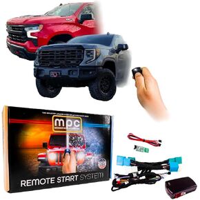 MPC Remote Start Kit لـ Chevy Silverado/GMC Sierra 1500/2500/3500 2015-2023 || التوصيل والتشغيل || قفل 3x للبدء || مفتاح البدء فقط || الولايات المتحدة الأمريكية الدعم الفني