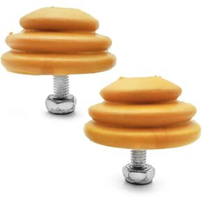 4922 bump stop 2pc fit for Chevy & GMC K1500 Suburban Base LS LT Silverado Base SLE 1.25 "× 2.5" سدادة المصد