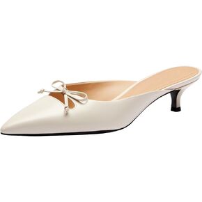 Coach Women's Runway Mule Ballet Flat, Charcoal/Black, 5.5