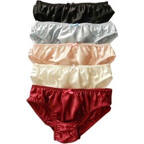 Women 100% Silk Panties Silk Briefs Bikini