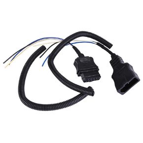 3 Pin Connector Waterproof 3 Plug Repair End Set Compatible for Western Fisher Plow 26359 Plow Wiring Harness Repair Kit, 27063W 3 Way Wire Connector