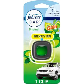 Febreze Car Air Freshener Vent Clip with Gain Scent Original, 1 count