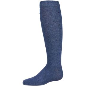 MeMoi Girls' Multi Stone Knee-High Socks