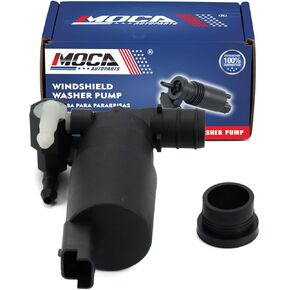 MOCA Windshield Washer Pump Compatible with 2004-2010 for Infiniti QX56 5.6L, 2005-2015 for Nissan Armada 5.6L Front Rear, 2005-2010 for Nissan Xterra 4.0L Front