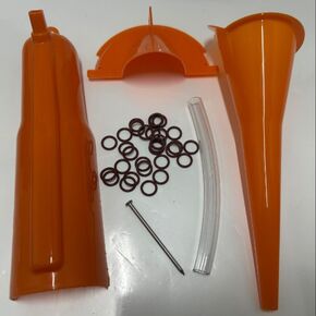 مجموعة تغيير الزيت المتوافقة مع Harley ، 50pcs O-Ring قابس تصريف الزيت الأساسي ، قمع علبة علبة المرافق ، حالة أساسية ، قمع مرشح الزيت الخالي من التنقيط ، مجموعة أدوات تغيير ملحقات Harley Davidson