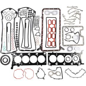 M62 Engine Cylinder Head Gasket Kit Fits for BMW E31 E38 E39 E53 540i 740i 740iL 840Ci X5, Land Rover Range Rover L322 1997 1998 1999 2000 2001 2002 2003 4.4L V8 M62B44 Engine OE 11121433473
