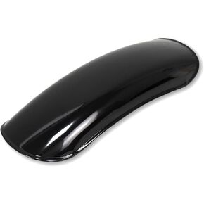 Universal Motorcycle Front Wheel Mud Guard Fender, Fit for Cruiser Chopper Bobber Tires Less Than 3.7" Width and 22.7" Diameter （Black）