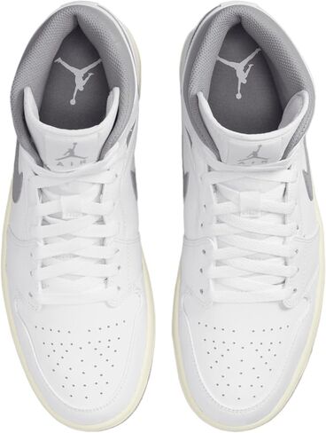 Nike Youth Air Jordan 1 Mid Se GS Arctic Pink, Lt Arctic Pink/University Gold, 5Y in Saudi Arabia