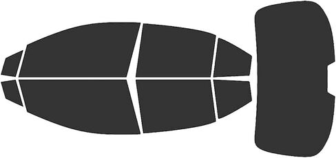 Rvinyl Window Tint Kit Compatible with Toyota Corolla 2020-2024 (Sedan) - Complete Precut Kit - 20% in Kuwait