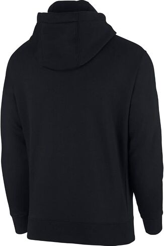 Nike Men's Sportswear Club Fleece Full Zip Hoodie, Fleece Zip-Up Hoodie Men, White/White/Black, XL in Saudi Arabia