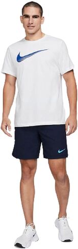 Nike Dri-FIT Men’s Swoosh Training T-Shirt (Large, White) in Saudi Arabia
