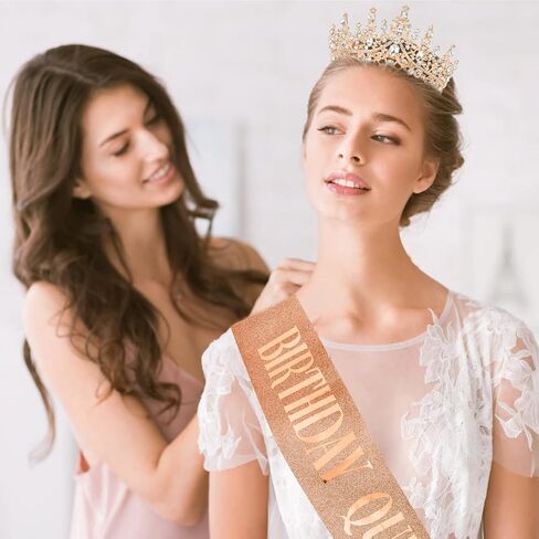 ديكورات عيد ميلاد للنساء عيد ميلاد تيارا ولوازم حفلات أعياد الميلاد للبنات عيد ميلاد سعيد للنساء in Saudi Arabia
