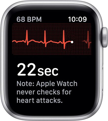 Apple Watch Series 5 (GPS, 44MM) Gold Aluminum Case with Pink Sand Sport Band (Renewed) in Saudi Arabia