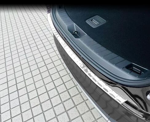 Rear Bumper Protector Guard for Mazda CX-90 CX-70 2024 2025 CX70 CX90, Stainless Steels Chrome Accesories Cover Trunk Door Sill Protection Suitcase Luggage in Saudi Arabia