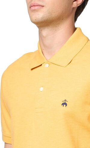 Brooks Brothers Men Cotton Pique Stretch Logo Shirt Shirt Shirt Shirt in Kuwait