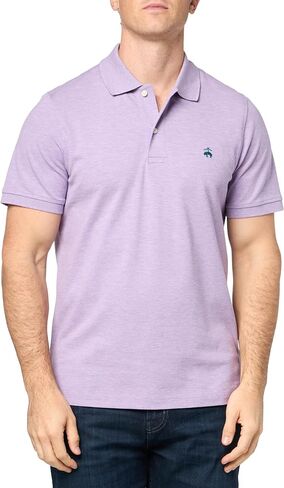 Brooks Brothers Men Cotton Pique Stretch Logo Shirt Shirt Shirt Shirt in Kuwait