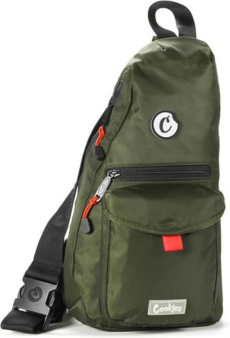 Traveler Smell Proof Sling Bag - Red Camo in Saudi Arabia