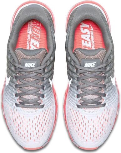 حذاء الجري Nike Air Max 2017 نسائي Pure Platinum/White-Cool Grey-HOT Lava 8. 5 in Kuwait