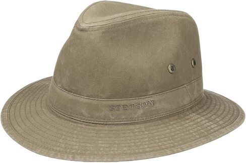 Stetson العضوية القطن مسافر قبعة الرجال | in Saudi Arabia