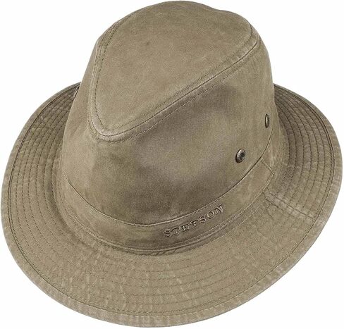 Stetson العضوية القطن مسافر قبعة الرجال | in Saudi Arabia