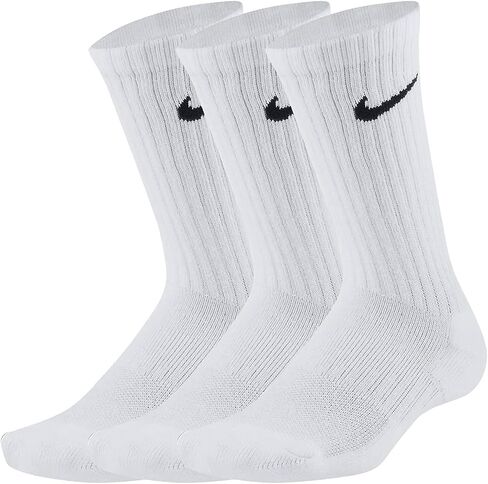Nike Boys Crew White Sock 6 pr. 5Y-7Y Sock in Saudi Arabia
