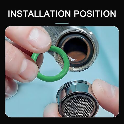 A/C Compressor O-Ring Seal, High Temperature Resistance Flexible Leak-Proof Gasket, Air-Conditioning System Washer Assortment Set with Storage Box, Universal for Most Cars (Green) in Saudi Arabia