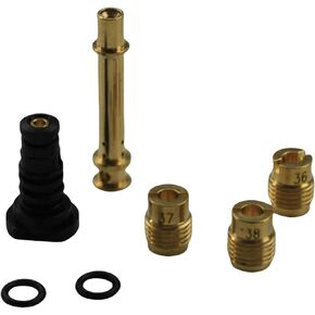 Carburetor Carb Main Jet Kit Compatible for Predator 196cc 212cc 6.5hp GX160 GX200 Baja Warrior MB200 CT200U BT200X KT196 CT200U-ex RB200 TrailMaster MB200 Go Kart Engine Mini Bike