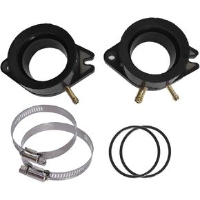 Carburetor Intake Carb Boot Replacement for Yamaha Virago XV700 XV750 XV920 XV1100 1981-1983 2 Pack