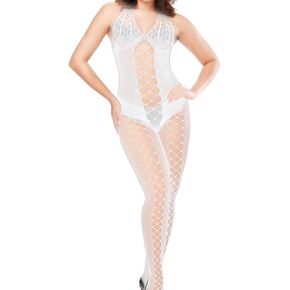 Women Fishnet Bodysuits,Floral Lace Lingerie,Women's Sexy Mesh Babydoll,Bodysuit Dress,One Piece Babydoll One Size