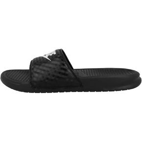 Nike Mens Benassi Solarsoft Slide Athletic Sandal (Black, numeric_10) in Saudi Arabia